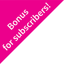 Bonus for subscribers!